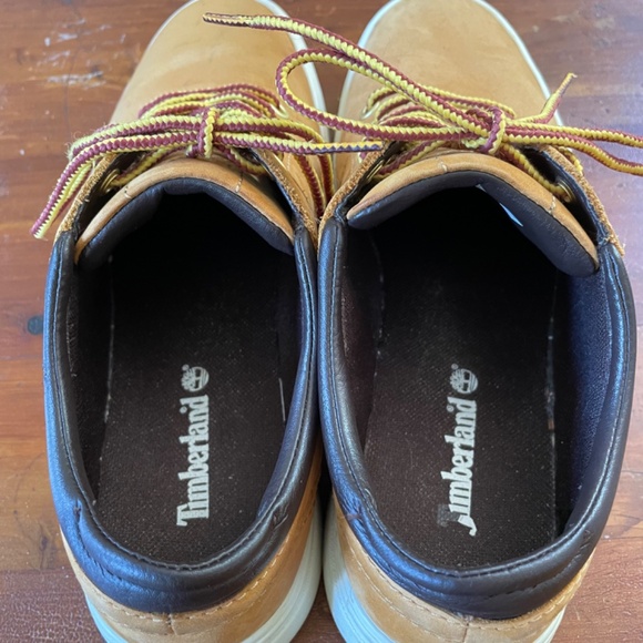 Timberland Low Top Sneakers Leather Oxford Sneakers Women's Size 8.5 - Picture 4 of 10